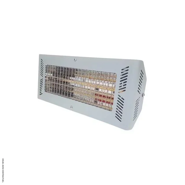 Émetteur infrarouge industriel FRICO IRCFC 15G20 gris pour chauffage électrique ciblé