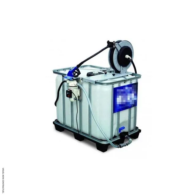 Adblue® self-retractable hose reel Platinum IBC CEMO - Professional storage