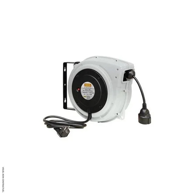 Automatic cable reel 230V 15m IP20 CEMO wall mounted