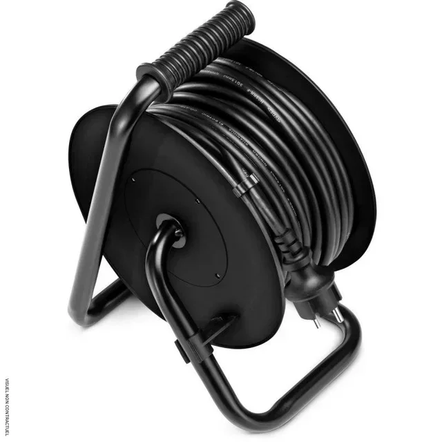 20m Cable Reel 4 Sockets IP44 Trotec PVD1EU Construction Site
