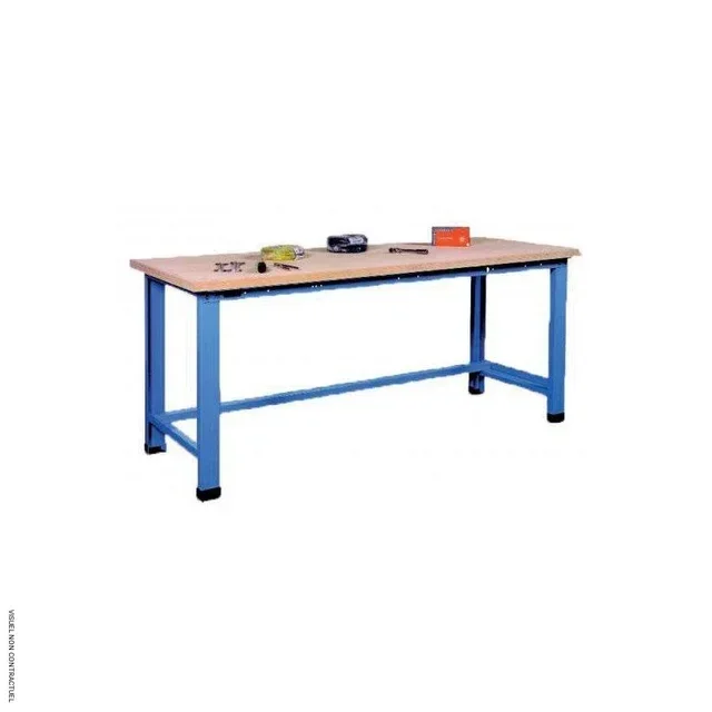 Établi professionnel MANUEST 2m plateau stratifié 37mm charge 1000kg atelier