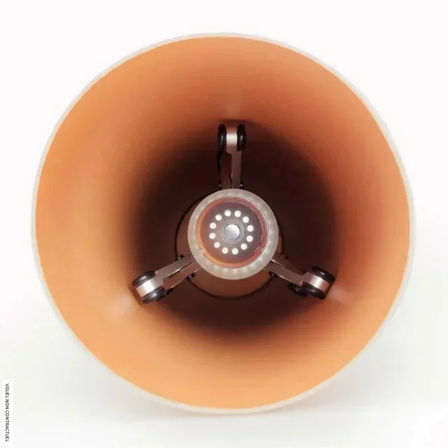 Étoile de centrage VSP-CD 60-200 caméra TROTEC canalisation 60-200mm