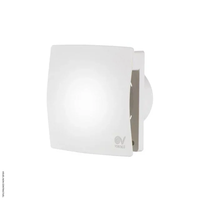 Extracteur d'air hygrostaté Flexo Evo XEFTH100 blanc Vortice salle de bain