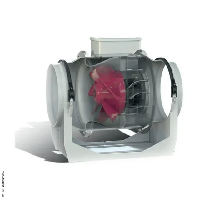 Extractor en línea Vortice LINEO XL160 conducto Ø156 mm 385-550 m³/h