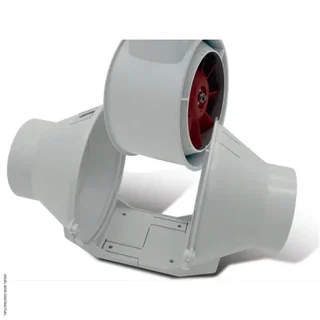 Extractor de conducto Ø96mm con temporizador LINEO XLT100Q VORTICE-AXELAIR