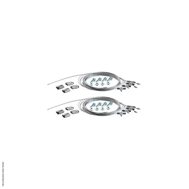 Filins suspension 3m acier galvanisé Frico PA34WS30