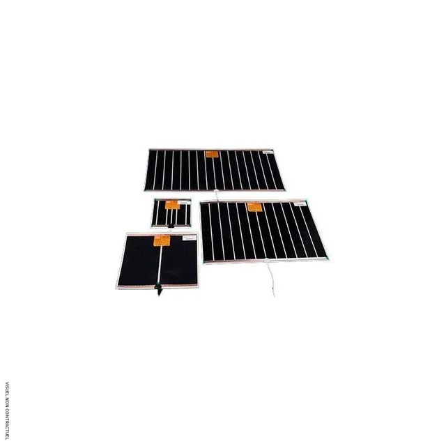 Anti-fog heated mirror film 100W 524x1040mm HEATCOM bathroom demister pad