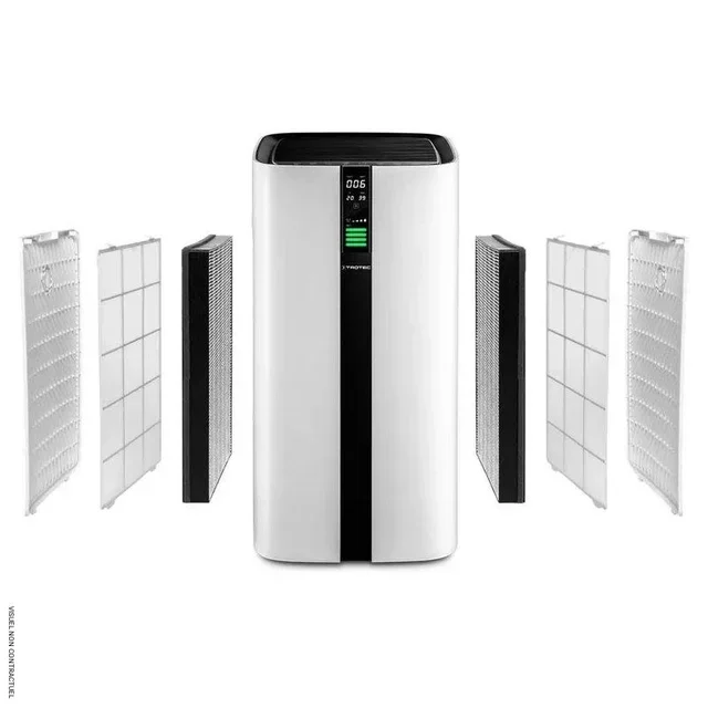 3-in-1 HEPA Active Carbon Filter AirgoClean 350 E Trotec Air Purifier Replacement Filter