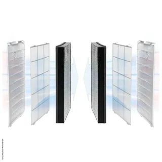 3-in-1 HEPA Active Carbon Filter AirgoClean 350 E Trotec Air Purifier Replacement Filter