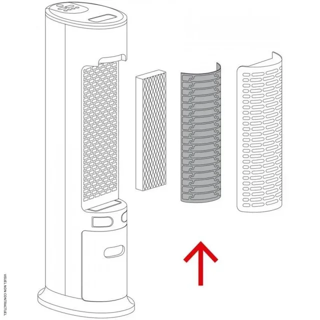 Filtro de Aire PAE 30 - Trotec - Pieza de Repuesto Original