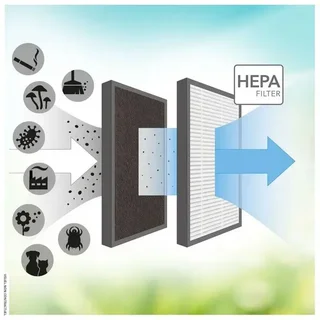 Filtro HEPA carvão ativo AirgoClean 15 E Trotec substituição reposição