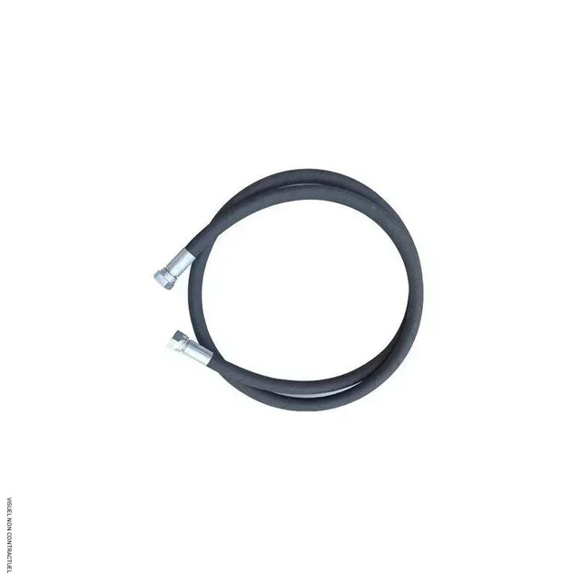 CEMO DN19 Flexible Rubber Hose 6m with 2 Male 1 Inch Fittings