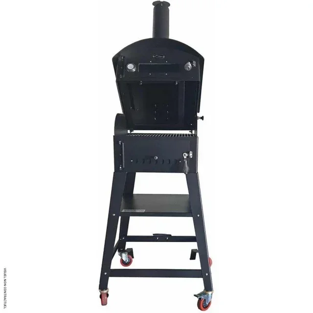 Horno de pizza 2 en 1 VULCANO Tradi BBQ exterior leña barbacoa