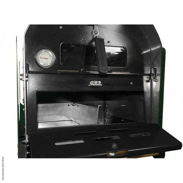 Horno de pizza a leña Efala VULCANO 400°C móvil 46cm horno portátil exterior