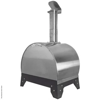 Horno de Pizza Vulcanello VULCANO 500°C 90s - Horno de Leña para Pizza Exterior Jardín