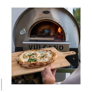 Horno de Pizza Vulcanello VULCANO 500°C 90s - Horno de Leña para Pizza Exterior Jardín