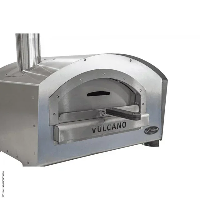 Vulcano TAAL Wood Pellet Pizza Oven 37x33 cm Outdoor Garden Patio