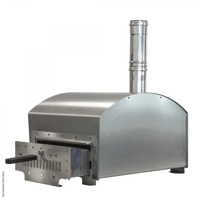 Vulcano TAAL Wood Pellet Pizza Oven 37x33 cm Outdoor Garden Patio