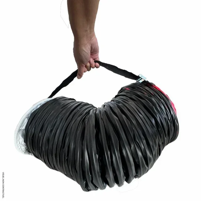 Gaine air chaud M1 VTR HT Ø610mm 10m SEMA - Ventilation industrielle haute température