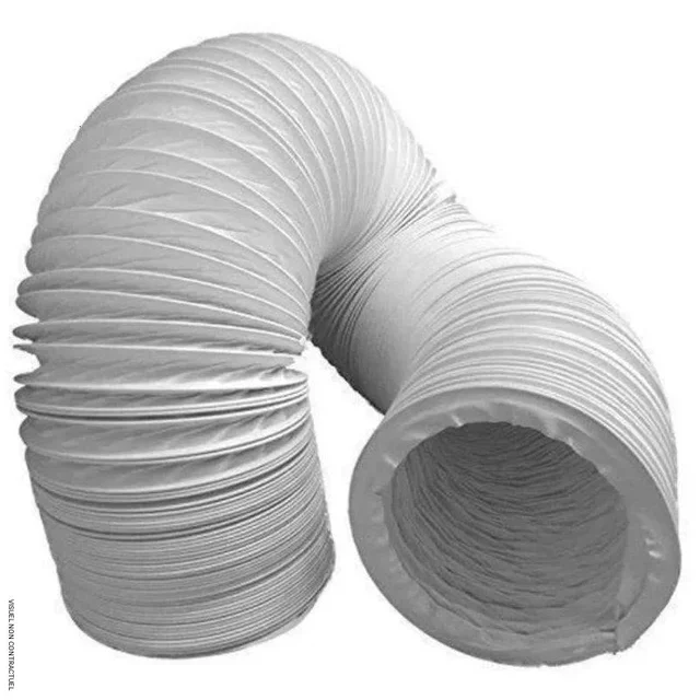 Gaine hot air Ø420 mm L5m + collier de serrage