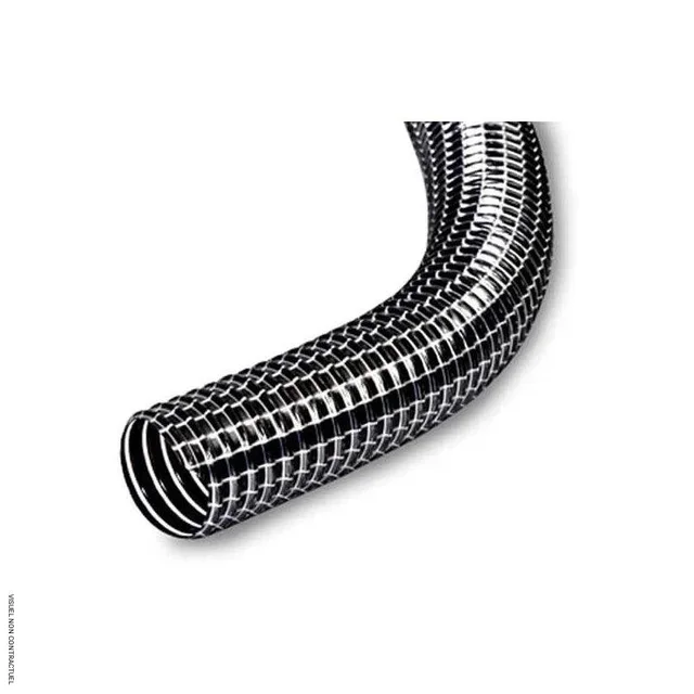 50mm PVC Doppelschicht Schlauch SUPERELASTIC FLEXTRACT SOVELOR - Flexibler Absaugschlauch