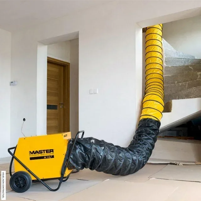 Electric hot air generator 40kW B30 Sovelor ductable mobile three-phase 380V