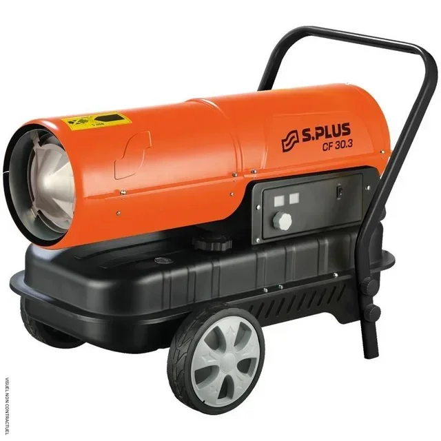 Générateur air chaud fioul 30kW CF 30.3 SPLUS chauffage mobile professionnel