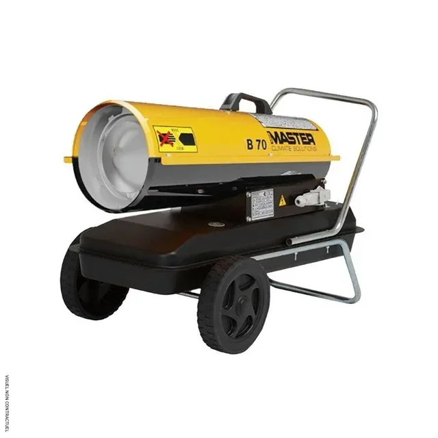 Générateur fioul 20kW B70R MASTER SOVELOR-DANTHERM chauffage mobile professionnel