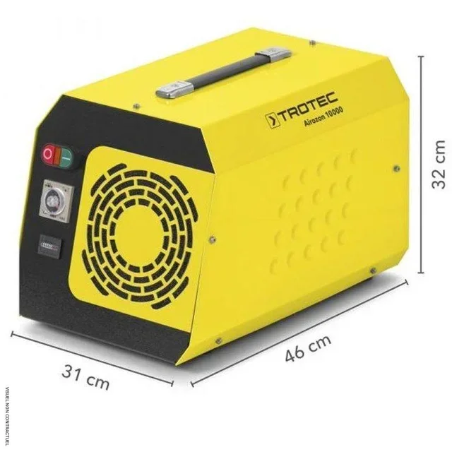 Générateur d'ozone Airozon 10000 mg/h Trotec désinfection professionnelle