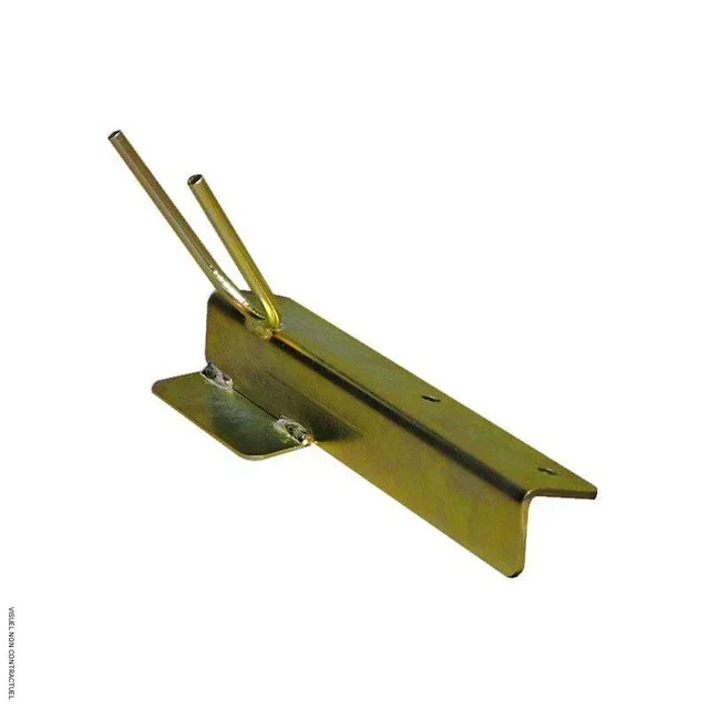 Gratte et tire-bottes acier zingué ECODIS pour lave-bottes