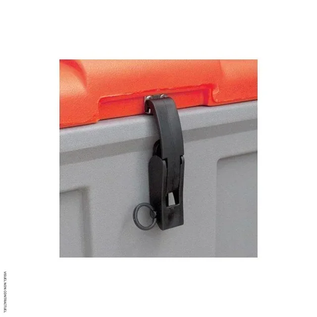 Grenouillère fermeture coffre sel PE 110L CEMO - Pièce de rechange