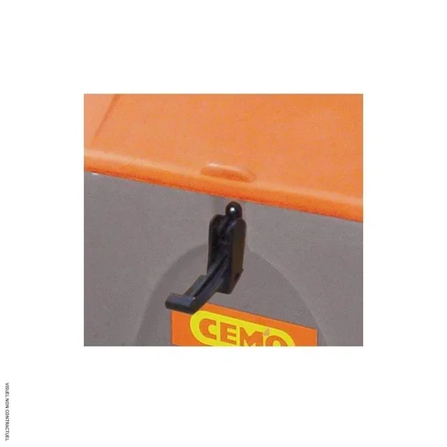 Grenouillère fermeture coffre sel 75L mobile CEMO