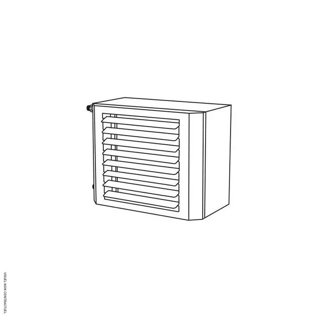 SOVELOR CALIS320/330/331 Double Deflection Air Grille - Hot Air Blower Vent