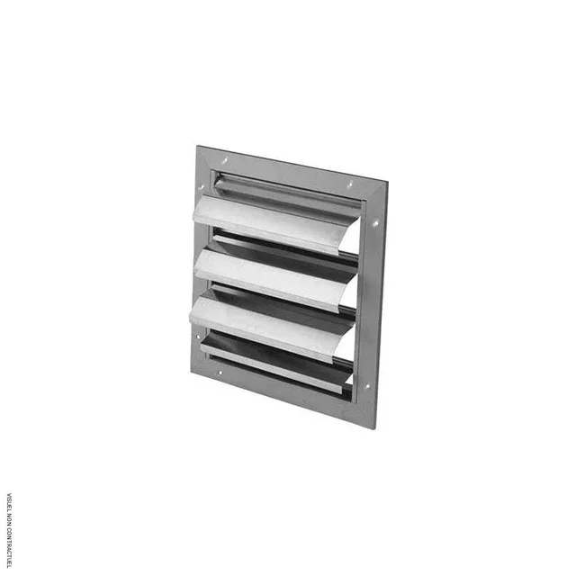 Aluminum gravity shutter grille Vortice EHP/MHP