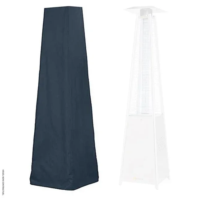 Copertura LOUXOR Sovelor per riscaldatore esterno - Protezione UV polvere umidità forma piramide