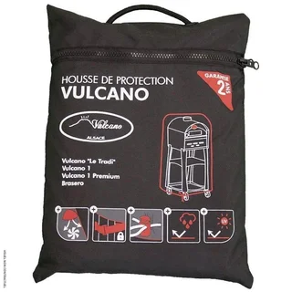 VULCANO Tradi Series Wood Stove Cover with Heat Retention Box - Protective Cover for Wood Burning Stove