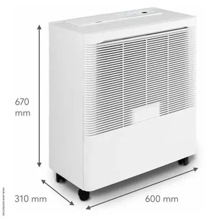 Humidificateur mobile B 260 Trotec 20L avec alimentation eau directe