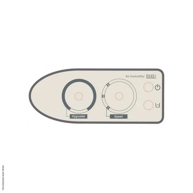 Humidificateur mobile REXAIR R940+ 60L/j 360m² professionnel