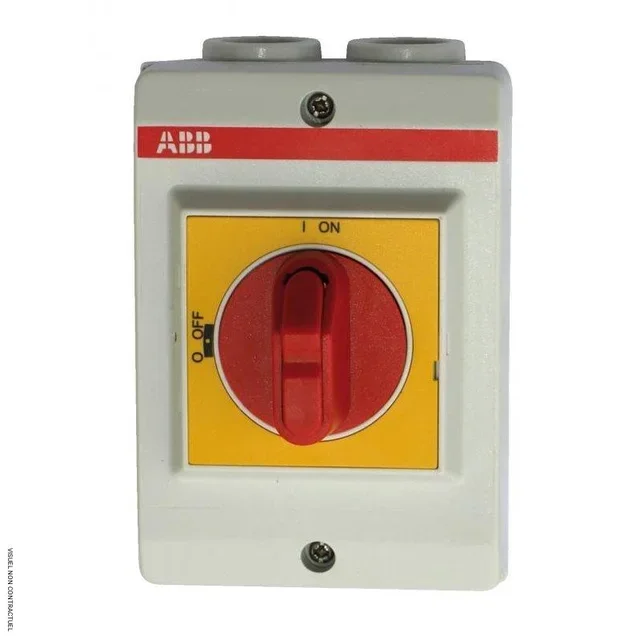 Interrupteur sectionnable IP65 cadenassable 20A Emat sécurité