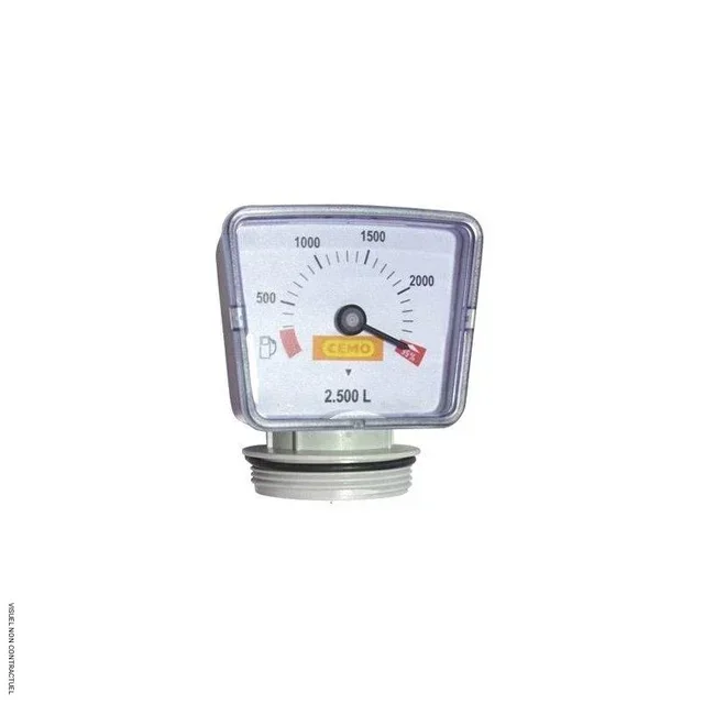 Jauge niveau cadran stations CUBE CEMO - Contrôle visuel remplissage