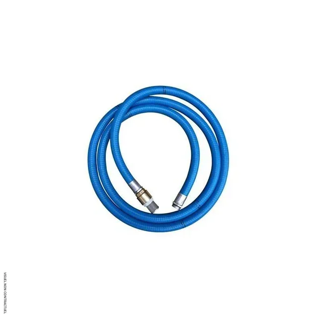 4m DN25 PVC Nitril Saugsatz CEMO mit Rückschlagventil