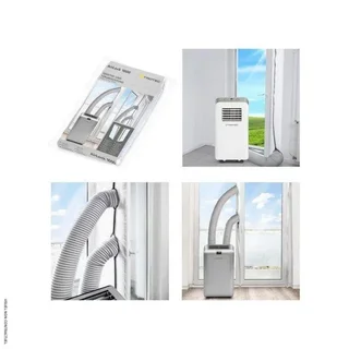 Kit de Sellado Trotec AirLock 1000 560 cm Puerta Ventana Sello para Aire Acondicionado Portátil