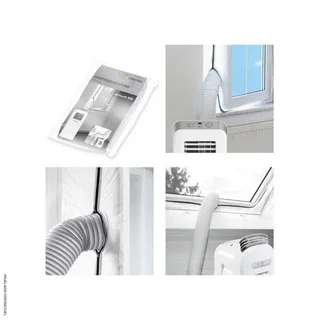 Kit de Sellado de Ventana AirLock 100 Trotec 4m para Aire Acondicionado Portátil Monoblock
