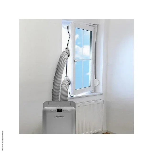 Kit calfeutrage fenêtre AirLock 200 Trotec 400cm 1-2 gaines climatiseur mobile