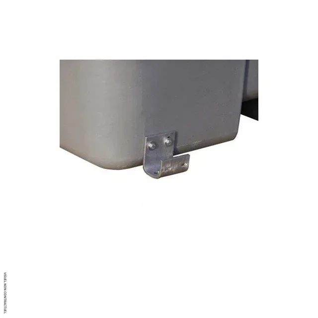 Kit fixation plateau 2 paires de brides box véhicule CEMO - 2 kg