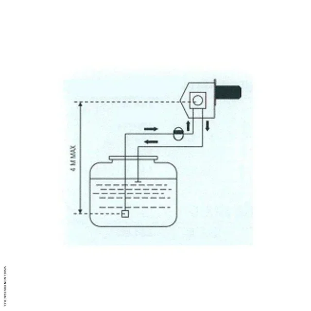 Kit pompage réservoir citerne SOVELOR-DANTHERM raccords rapides