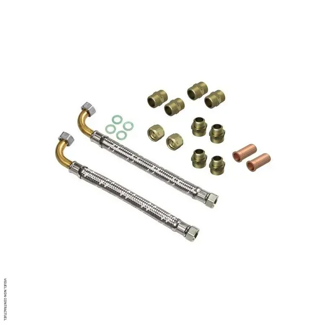 WCK2FH Frico Hydraulic Connection Kit Hot Water Air Heater 350mm