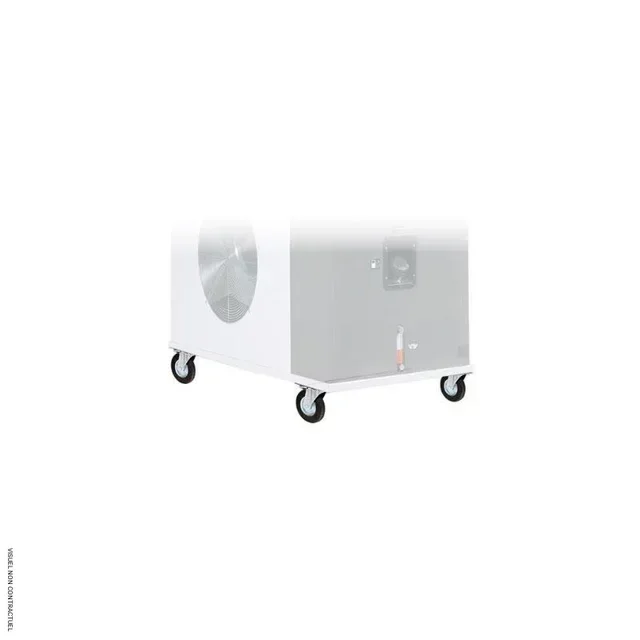 COMPAC F3 Wheel Kit for SPLUS Diesel Hot Air Generator - Jobsite Mobility