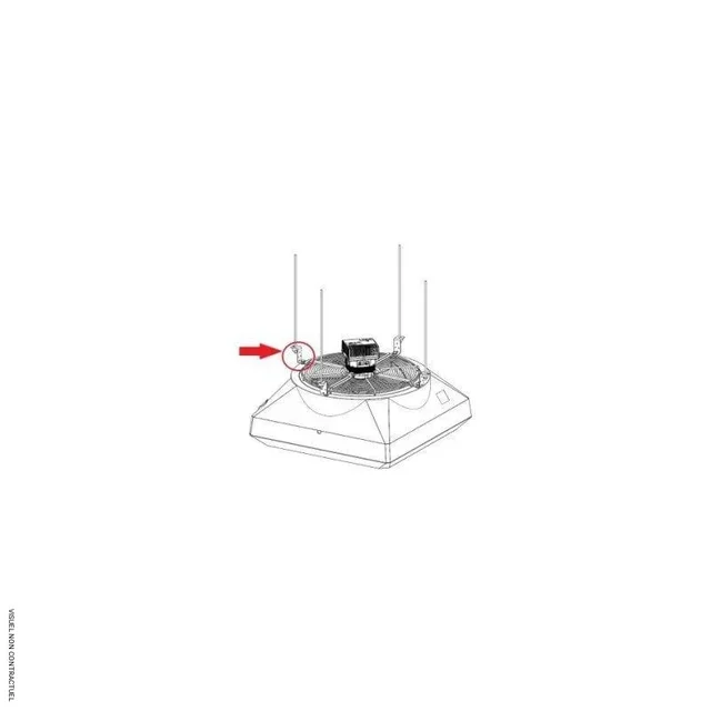 Kit suspension aérotherme Volcano VTS sans élingues