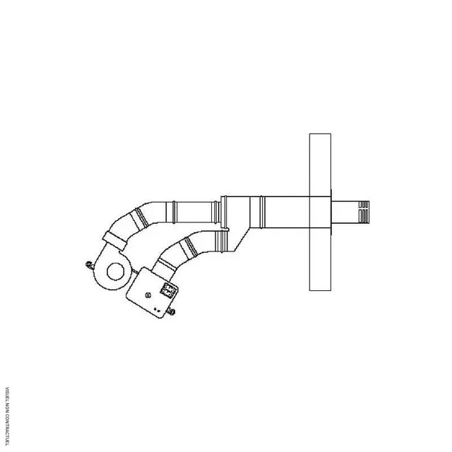 Kit ventouse concentrique GTS23N Ø80/125 SOVELOR